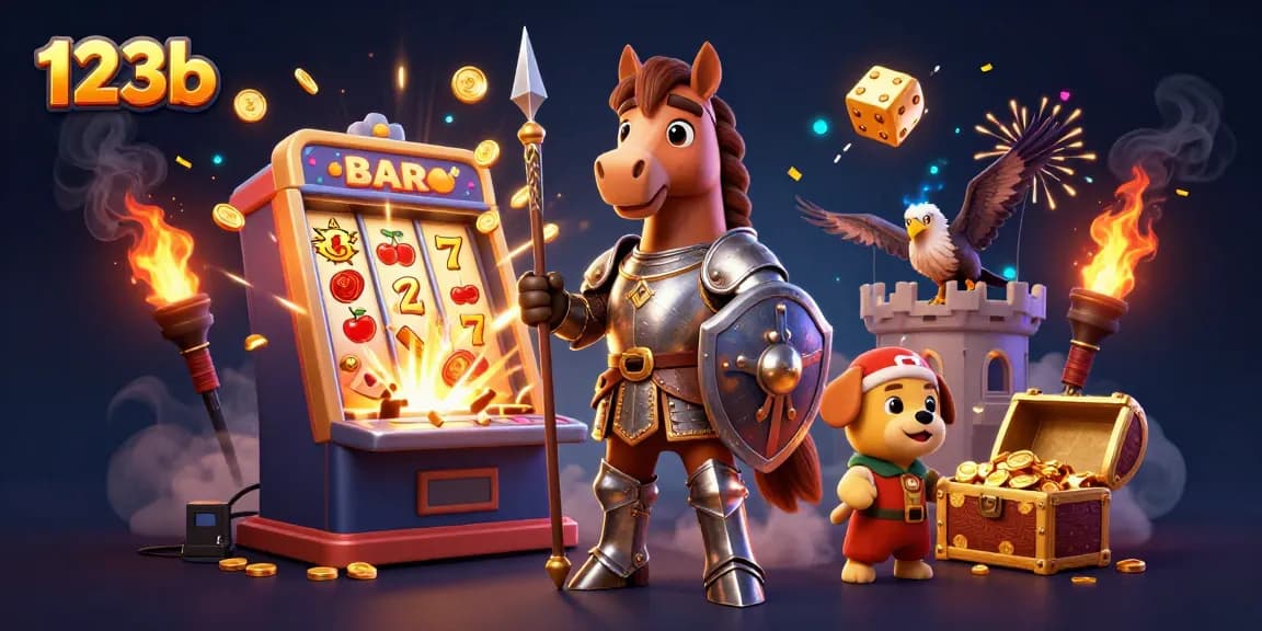 Experience exciting jackpots at 123b with dynamic gaming elements and characters thriving in the casino atmosphere
