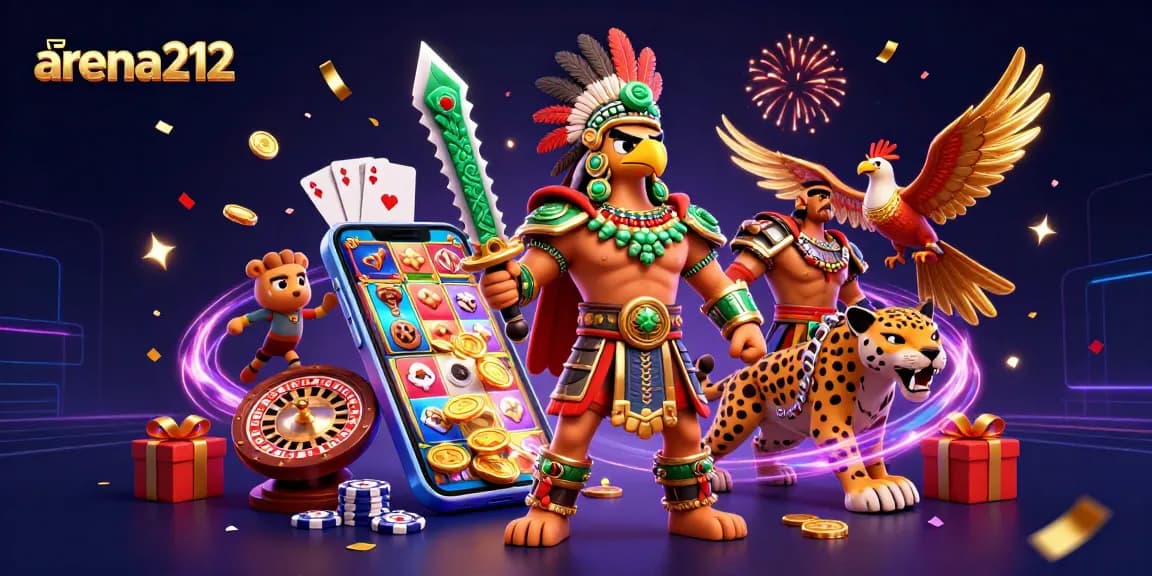 arena212 menampilkan gim slot yang menarik dengan karakter dan elemen meriah, siap untuk menang!