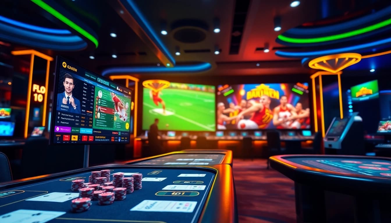Engage with exciting betting options at thể thao 68win online casino, featuring vibrant visuals and thrilling gameplay.