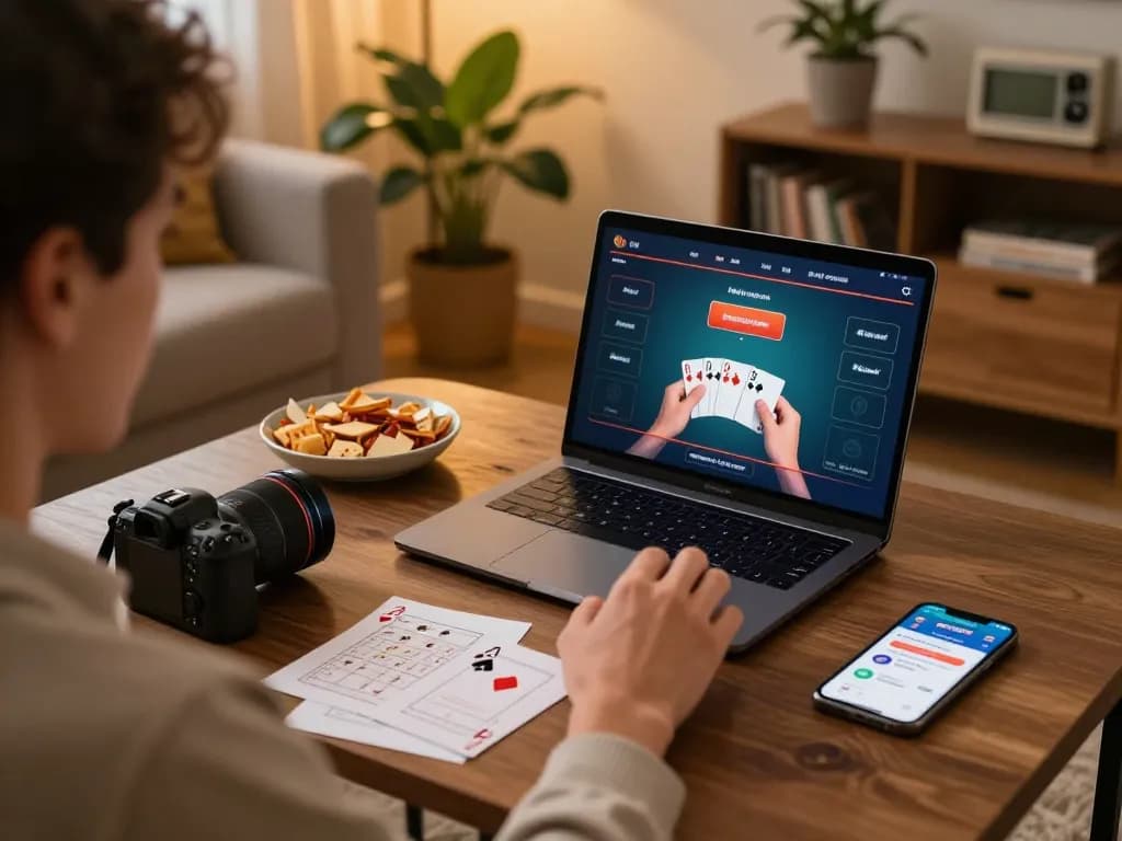 Engage in strategic online blackjack with joylink free kredit on your home gaming setup.