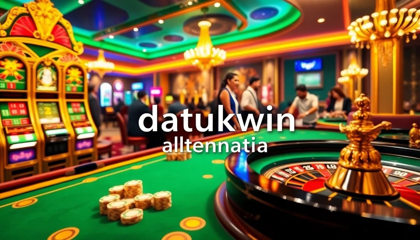 Rasakan sensasi datukwin alternatif dalam suasana kasino online yang seru dengan mesin slot yang meriah dan aksi poker.