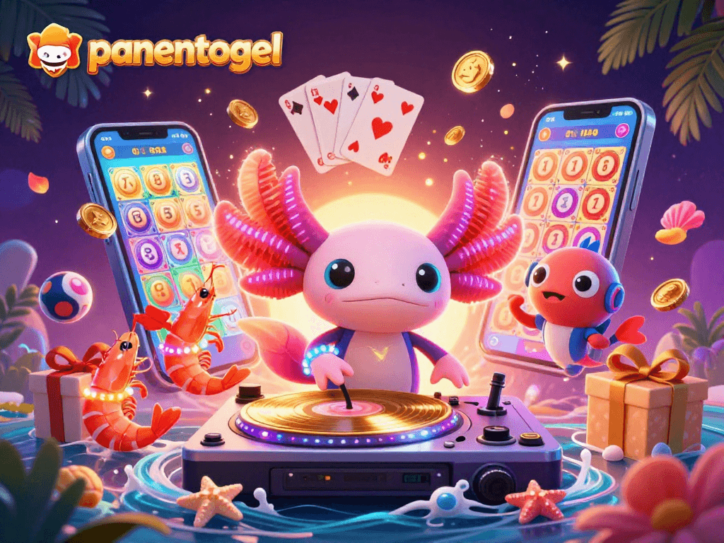 Spin winning numbers with panentogel in an exciting 3D illustration featuring vibrant lottery elements.