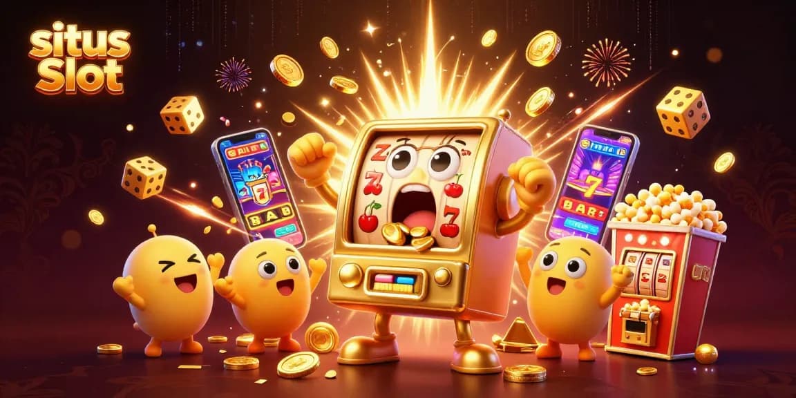 Celebrate big wins at situs Slot with joyful slot machines and dynamic casino elements!