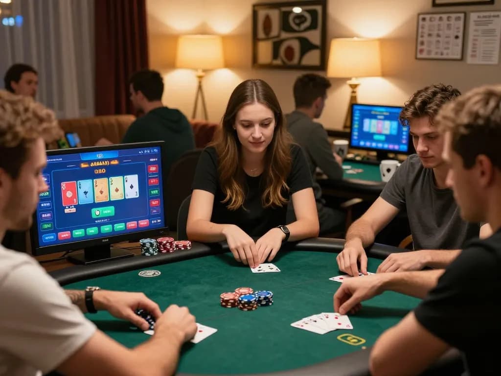 PHTAYA online poker game in action, players engaging in strategy and competition.