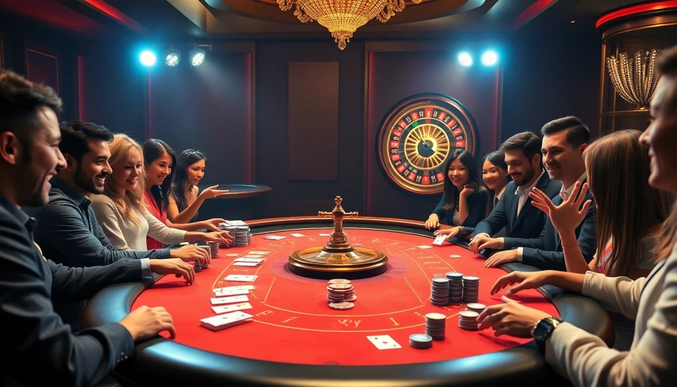 Experience thrilling gameplay at XX88 with exciting poker action and vibrant casino visuals.