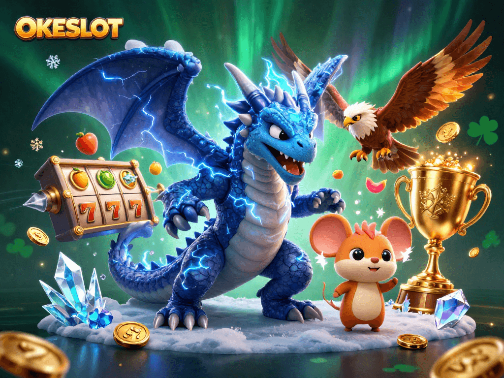 Menangkan slot di OKESLOT dengan permainan yang mendebarkan dan simbol keberuntungan yang menarik.