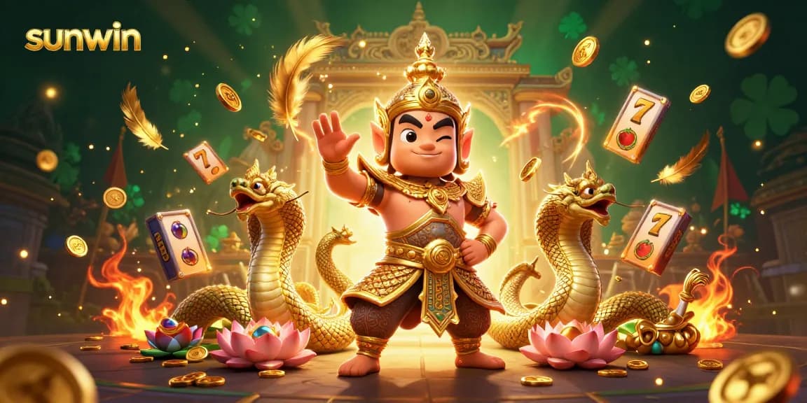 Experience the thrill of sunwin with vibrant slot games and engaging guardian characters.