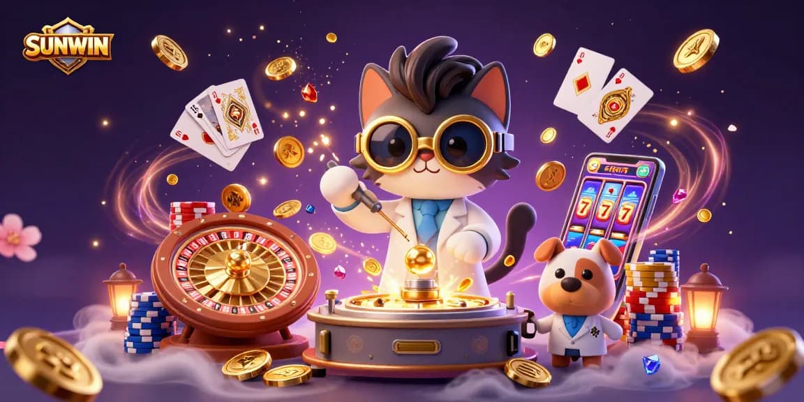 Experience thrilling casino wins at SUNWIN with dynamic game elements and vibrant visuals.