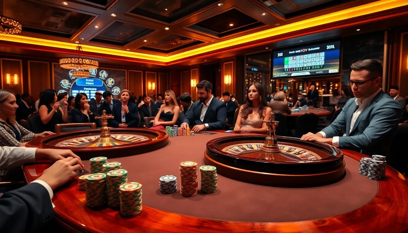 Tỷ số trực tuyến 7m nhanh nhất is highlighted as players engage in a thrilling casino game.