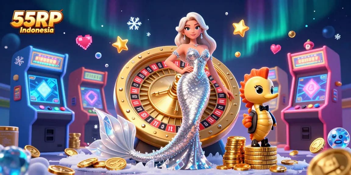Win exciting rewards with 55RP Indonesia's vibrant casino scene featuring roulette and arcade games.
