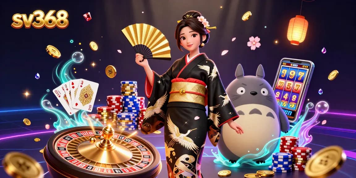 Experience thrilling games at sv368 with glamorous characters and vibrant casino elements.