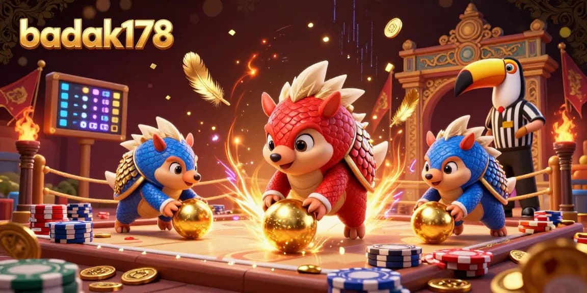 Engage with badak178’s exciting gameplay in a vibrant 3D casino scene.