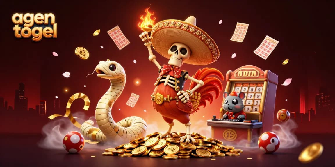 Memenangkan permainan agen togel dengan simbol lotere dan kartu bingo, sambil menikmati sosialisasi yang meriah.