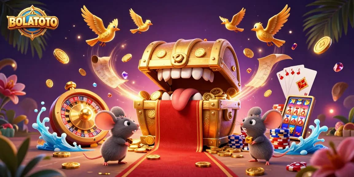 BOLATOTO menarik perhatian pemain slot dengan imaji harta karun yang menawan.
