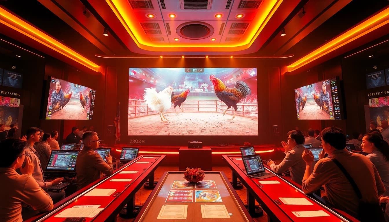 Exciting live cockfighting betting experience at đá gà trực tiếp with engaging visuals and dynamic odds.