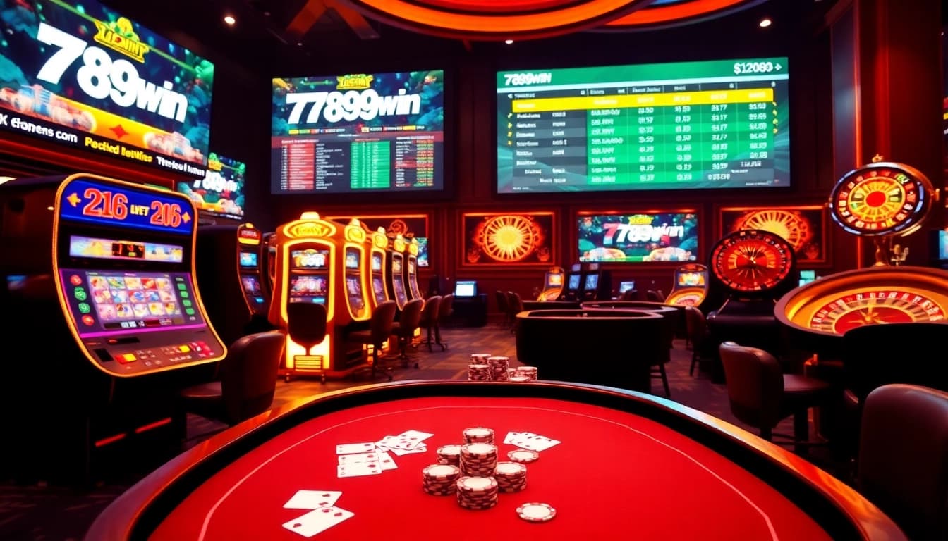 Experience thrilling wins at 789win with vibrant casino games and exciting betting options.