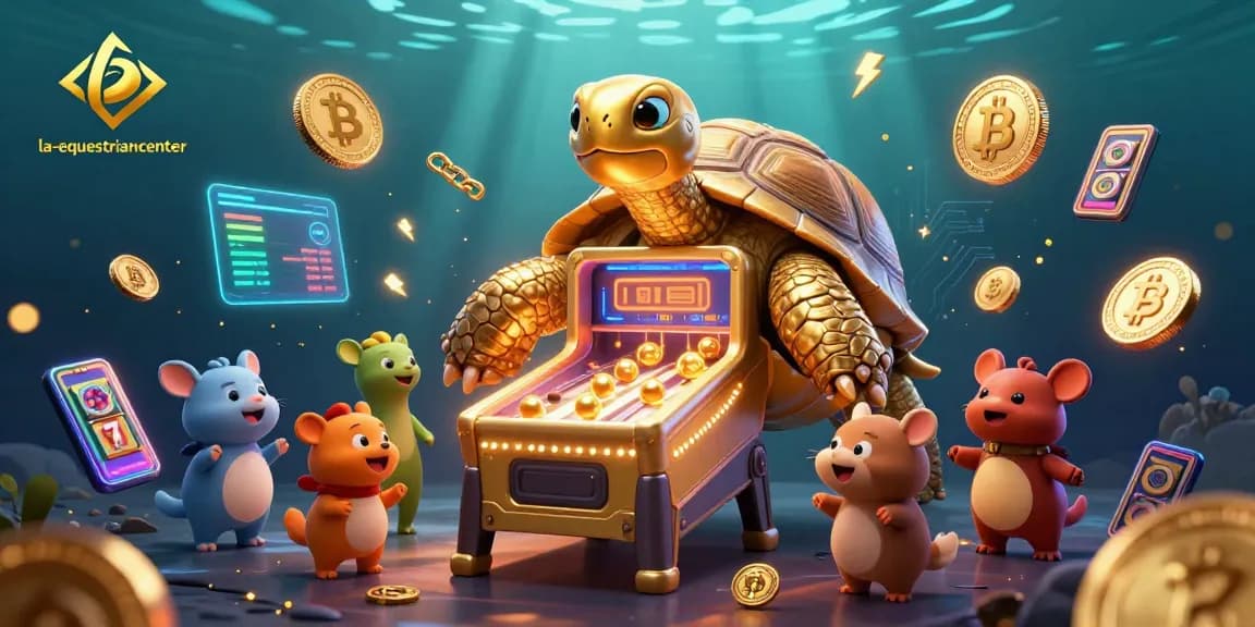 Engage with la-equestriancenter's vibrant 3D gambling illustration showcasing a thrilling casino scene.