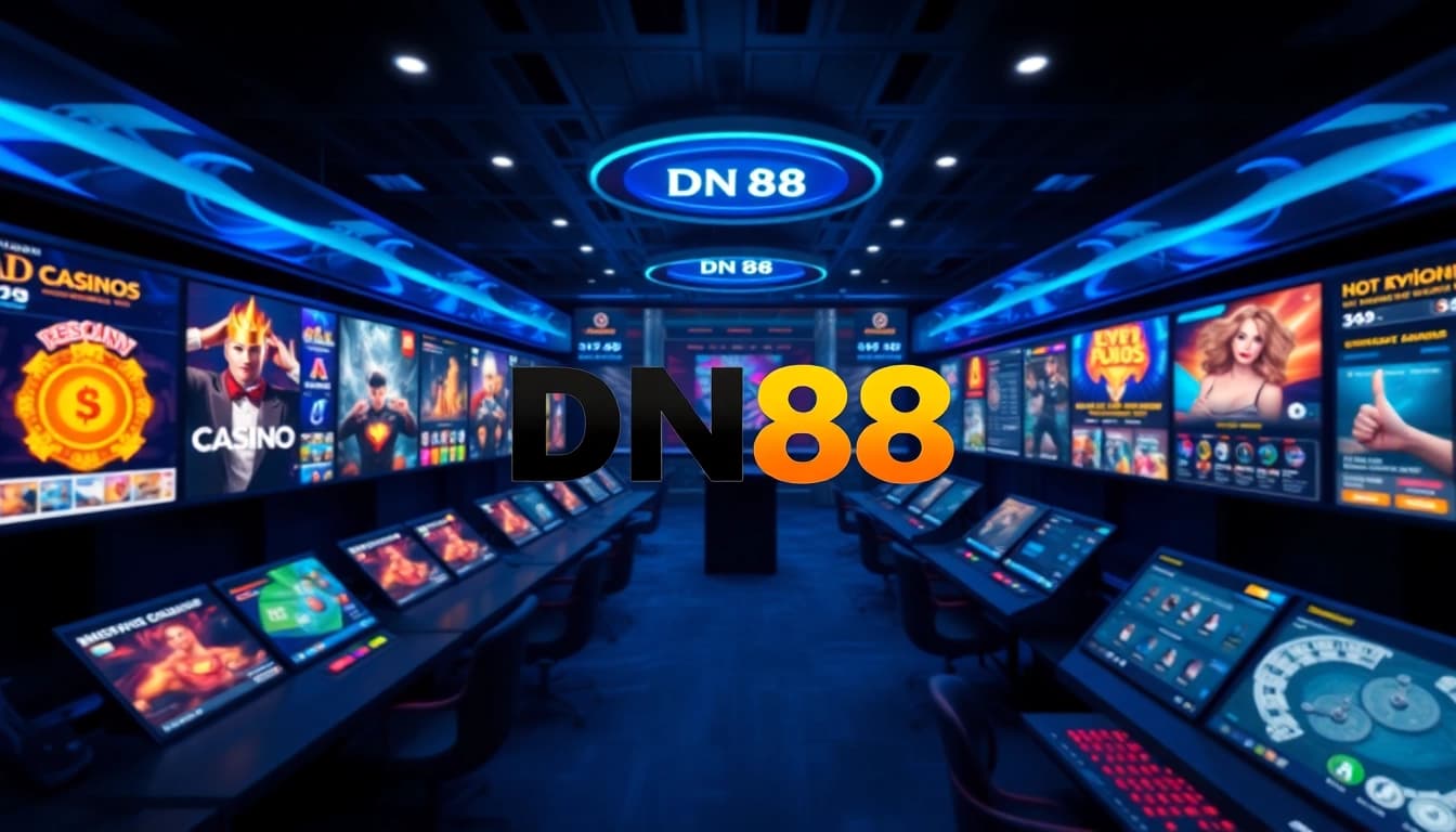Discover the thrilling DN88 online gambling experience featuring vibrant graphics and engaging casino games.