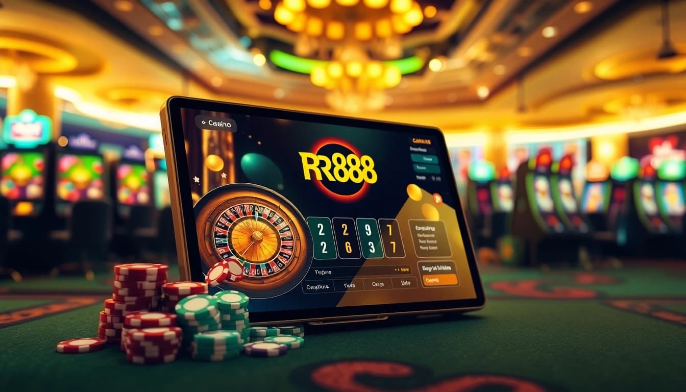 Experience the excitement at rr88 | đăng nhập with a vibrant online casino display and engaging games.