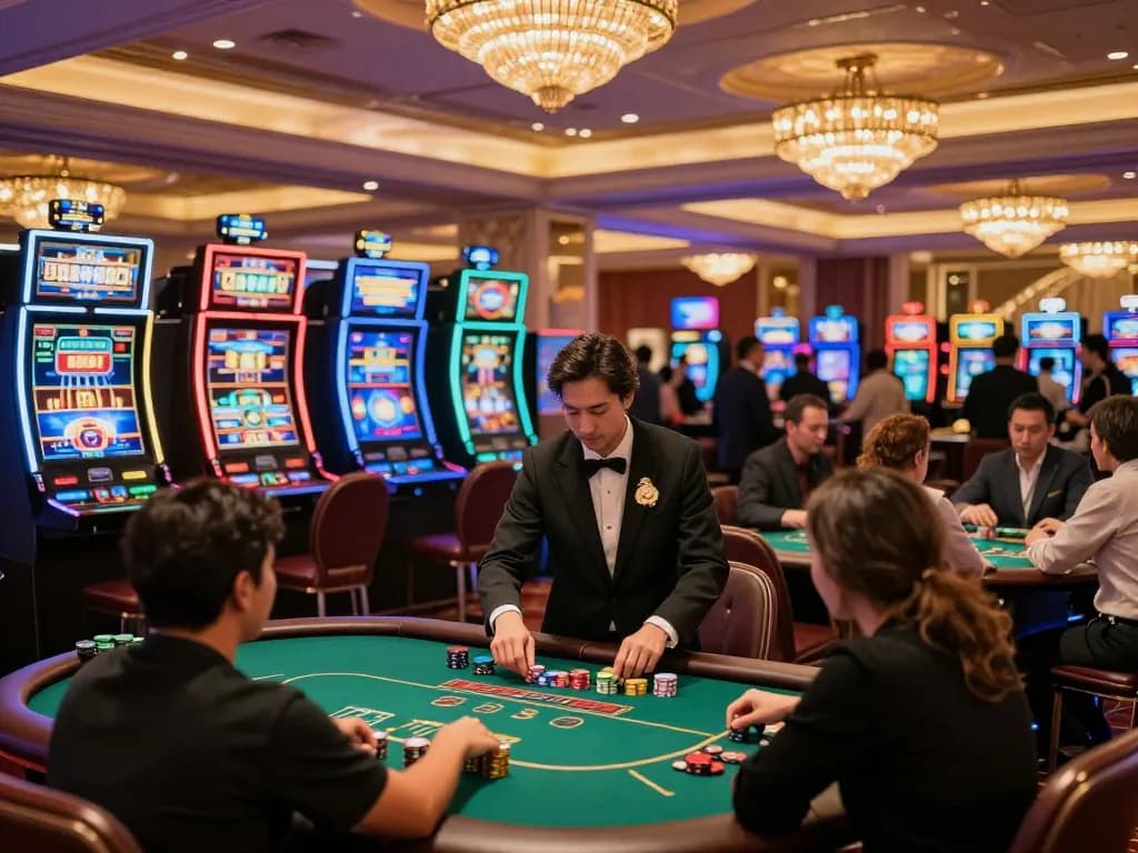 Players enjoying poker at UG88 casino, showcasing engaging gameplay and vibrant atmosphere.