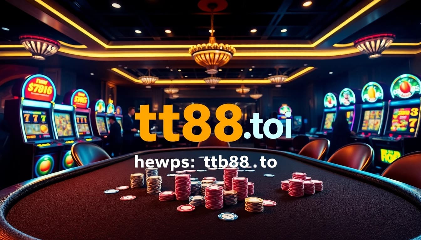 Experience an exhilarating casino atmosphere with lively games and excitement at https://tt88.to/ where players engage in thrilling bets.
