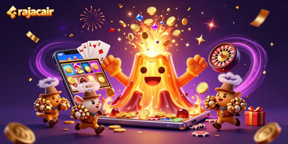Menangkan permainan slot online rajacair dengan hadiah menggiurkan dari gunung emas dan petualang kecil yang melarikan diri membawa harta karun.