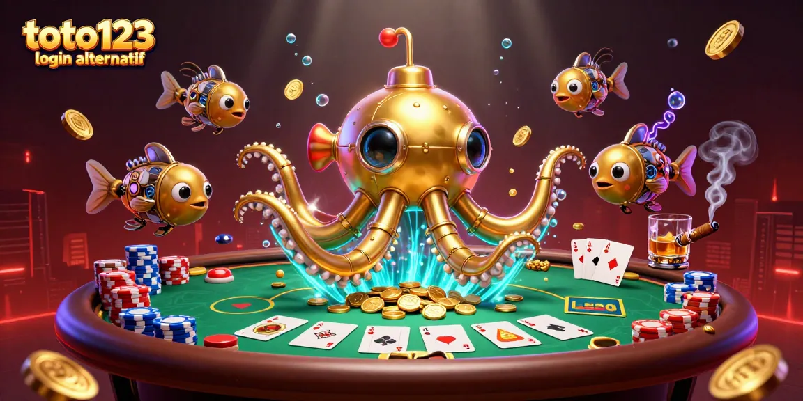 Experience the excitement of gaming with toto123 login alternatif in this vibrant casino scene.