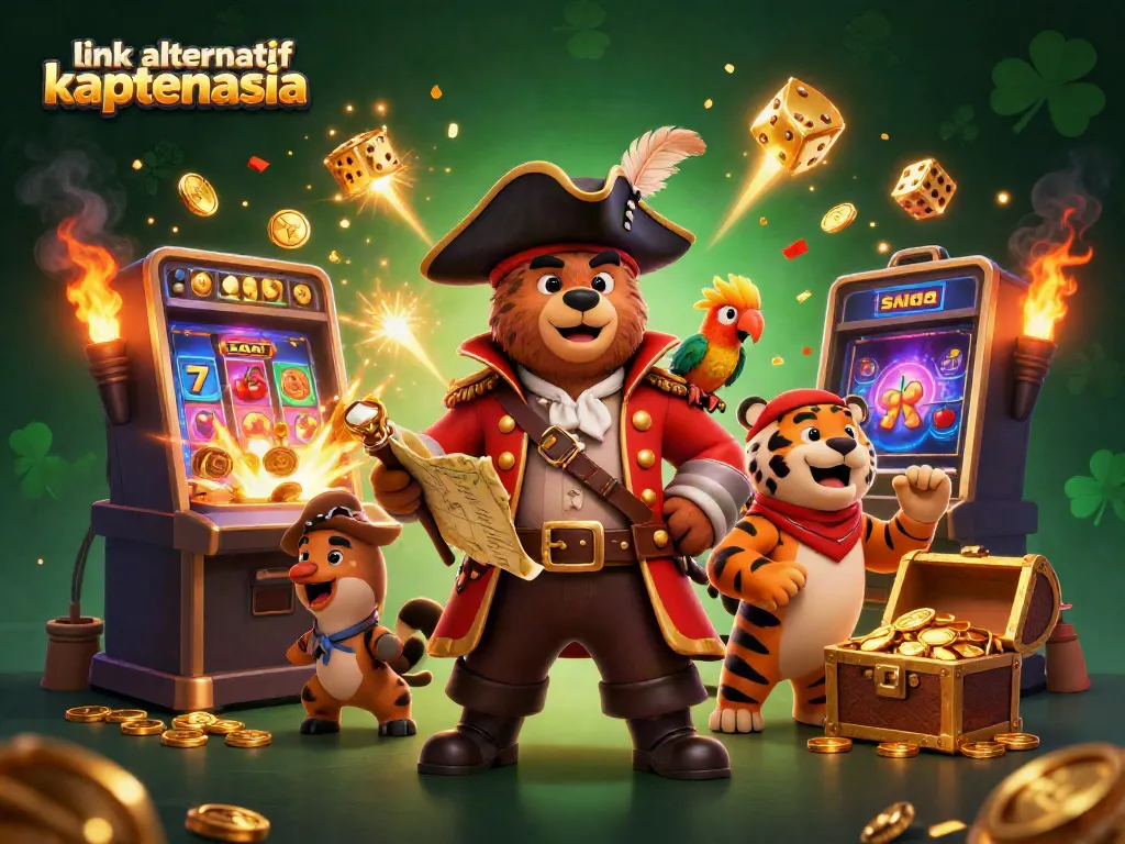 Menangkan jackpot dengan link alternatif kaptenasia dan simbol-simbol keberuntungan di kasino