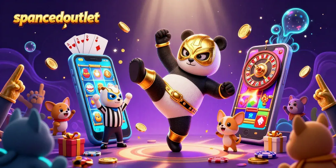 Semua aksi taruhan menarik di spacedoutlet dengan panda pegulat dan chihuahua wasit