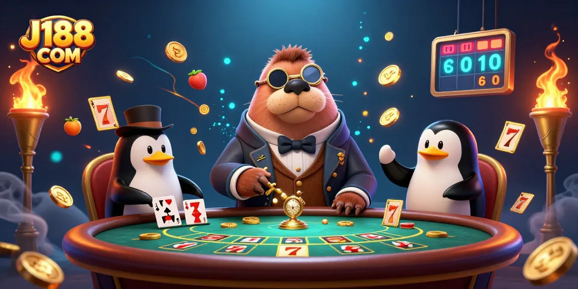 Join the thrilling action at J188 COM, where imaginative characters play vibrant slot games.