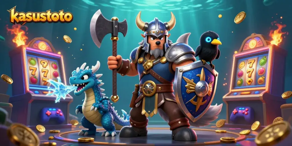 Kasustoto menghadirkan ilustrasi 3D menampilkan karakter slot yang menakjubkan.