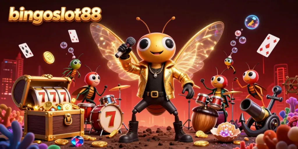 Mainkan bingoslot88 dengan antusiasme cicada rock star dan slot menarik.