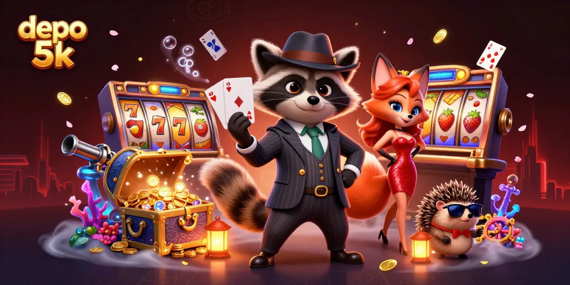 Permainan slot menarik di depo 5k dengan karakter lucu, membawa keberuntungan dan kebahagiaan dalam bermain.