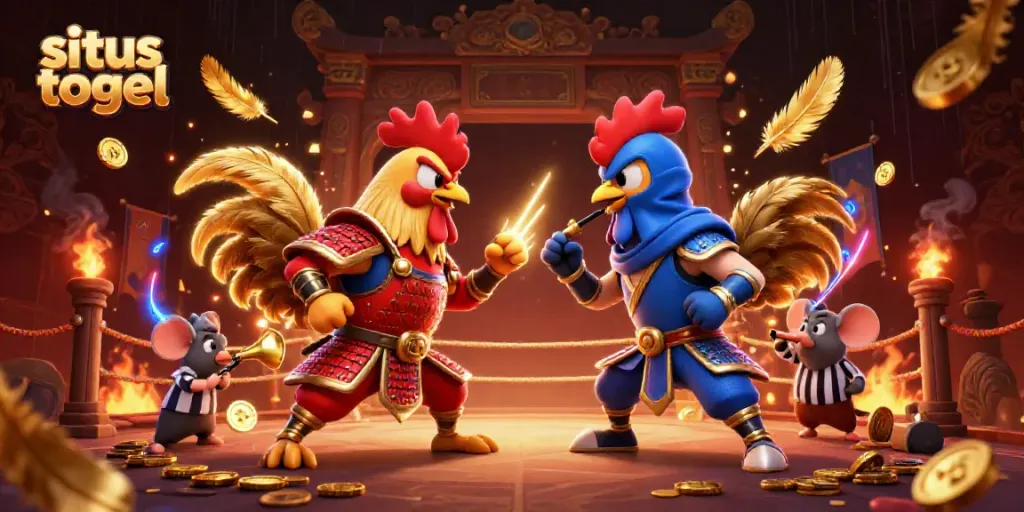 Aksi seru di situs togel dengan ayam aduan 3D bertarung, meningkatkan adrenalin taruhan Anda!