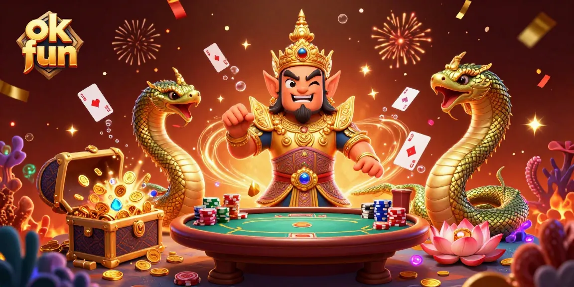 Engage in thrilling casino games with ok fun featuring vibrant 3D characters and dynamic action.
