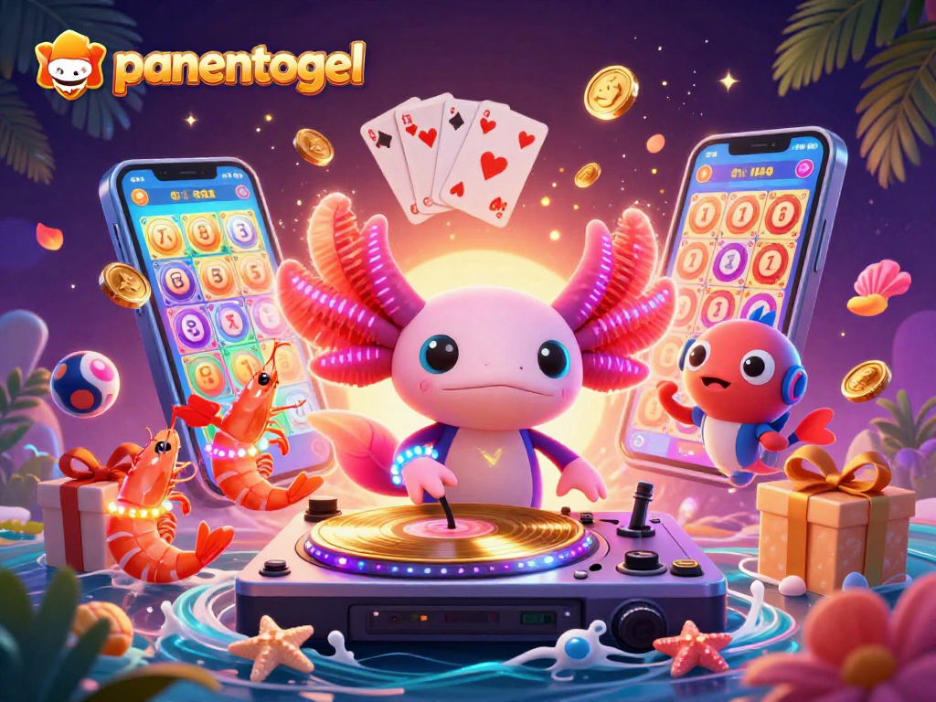 Spin winning numbers with panentogel in an exciting 3D illustration featuring vibrant lottery elements.