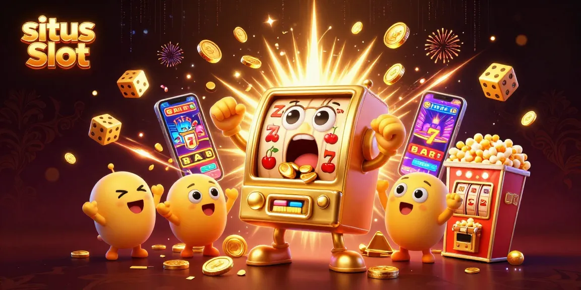 Celebrate big wins at situs Slot with joyful slot machines and dynamic casino elements!