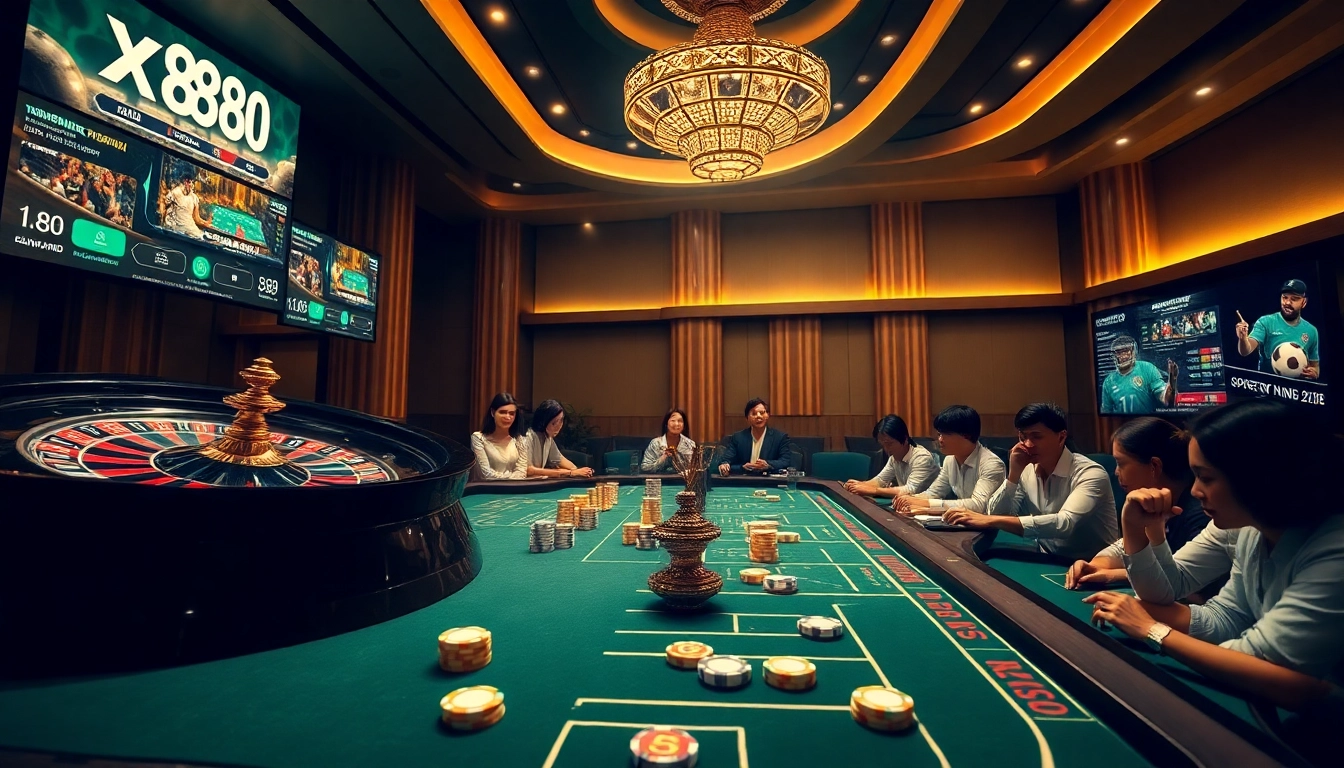 Engaging betting interface of thể thao xn88 highlighting live sports betting excitement.