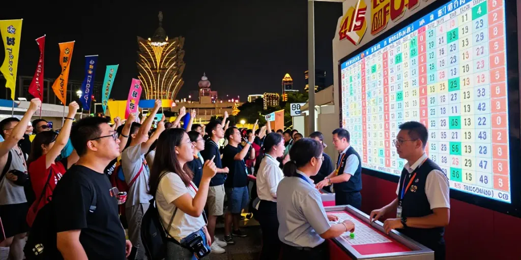 Hasil data macau memperlihatkan keramaian acara undian Toto Macau 4D.