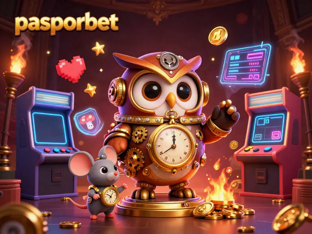Gabung dengan pasporbet untuk pengalaman kasino online terbaik dengan gaya steampunk dan elemen 3D yang menakjubkan.