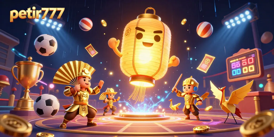 Experience thrilling gameplay with petir777, featuring vibrant 3D characters and dynamic betting action.