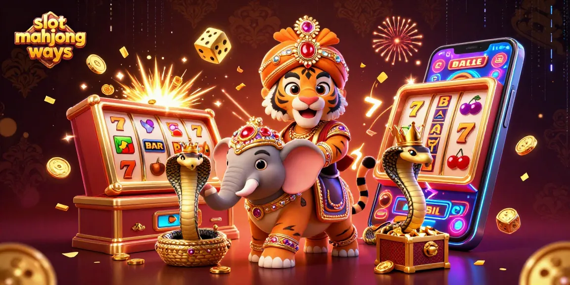 Experience the excitement of slot mahjong ways with a vibrant scene full of winning symbols and jackpots.