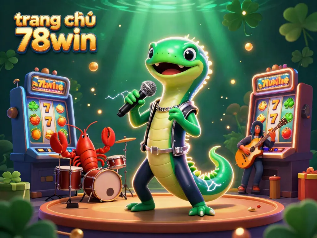 Engage with new games at trang chủ 78win featuring a lively electric eel DJ in an underwater casino.
