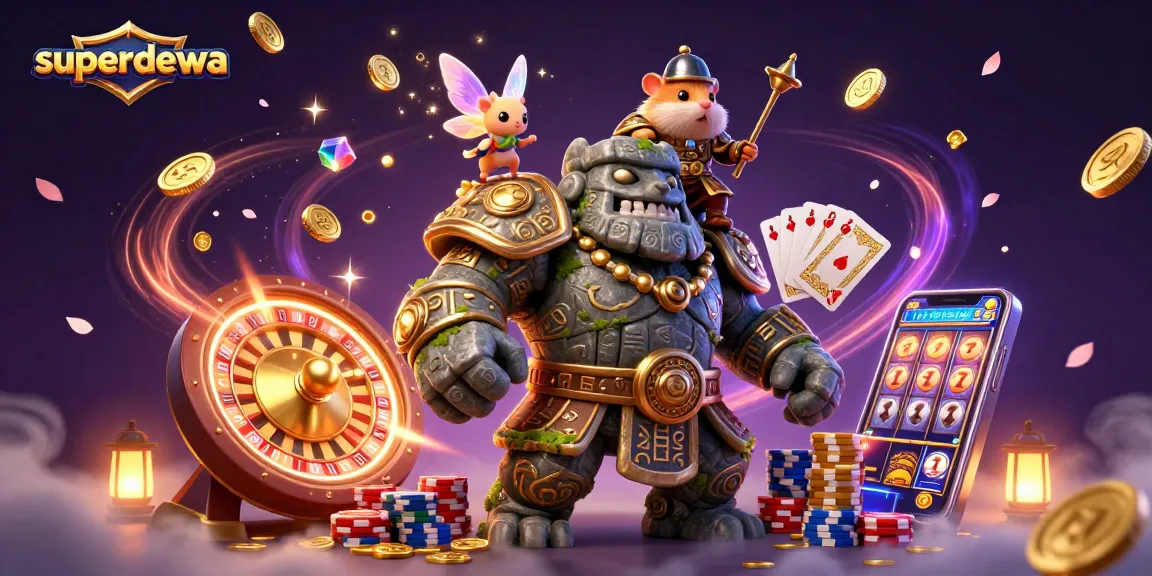 Putar mesin slot superdewa dan rasakan gemerlap kemenangan dengan simbol bertema Zeus.