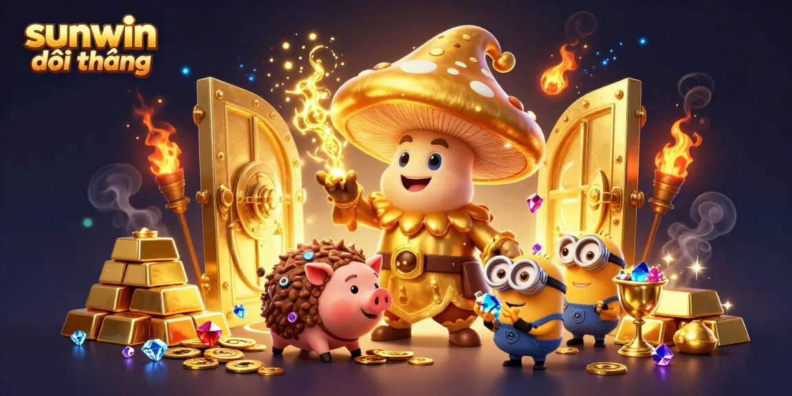 Experience thrill and magic with sunwin đổi thưởng in an engaging casino adventure showcasing treasures and characters.