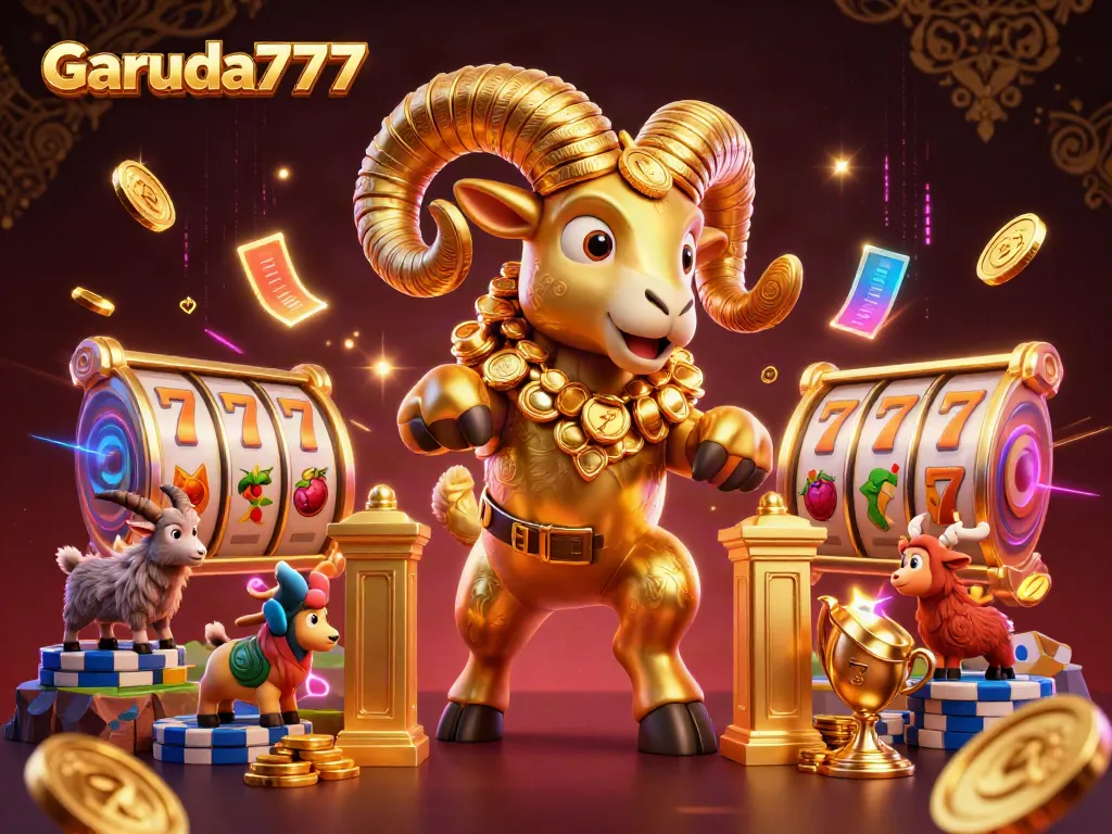 Permainan slot online Garuda777 menarik perhatian dengan ikon unik dan tampilan yang memikat.