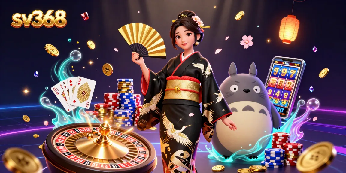 Experience thrilling games at sv368 with glamorous characters and vibrant casino elements.