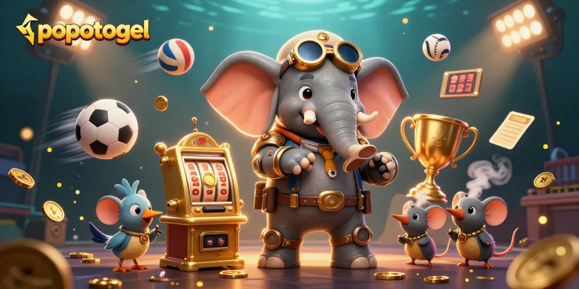 Pemain slot online popotogel mencoba keberuntungan dengan mesin slot emas yang menarik dan elemen permainan bersemangat.