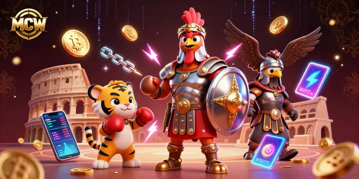 MCW's thrilling gladiator rooster faces challenges in an electrifying casino scene.