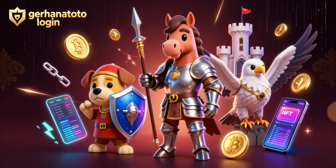 Masuk ke gerhanatoto login dengan gaya yang menarik di permainan kasino 3D yang penuh warna.